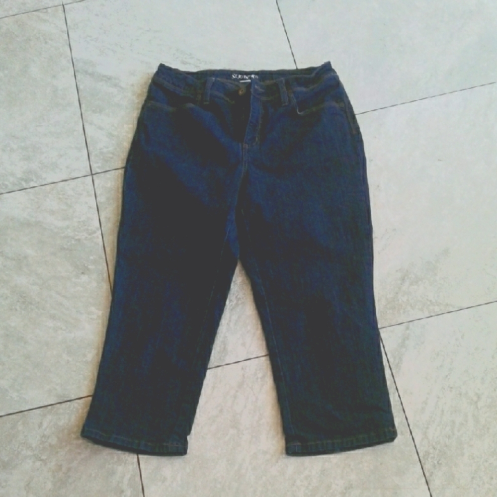 St. John's Bay Denim Ankle Cropped Jeans